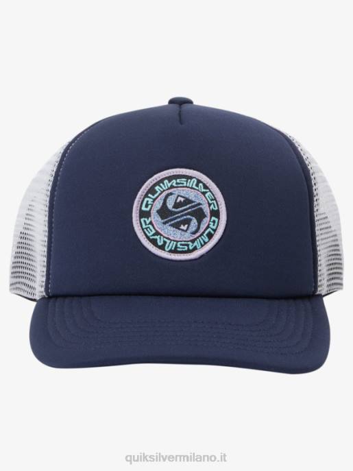 esso Quiksilver ragazzi 2-7 cappello da camionista con visiera subdola blazer blu scuro HTZR1892