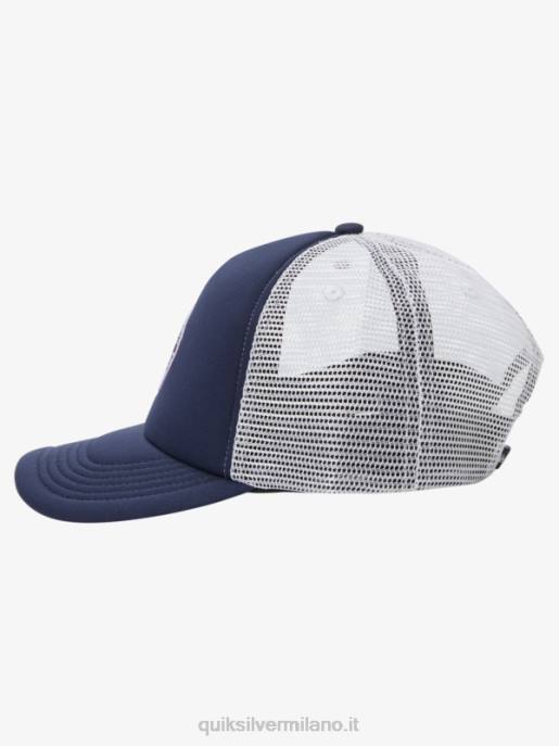 esso Quiksilver ragazzi 2-7 cappello da camionista con visiera subdola blazer blu scuro HTZR1892