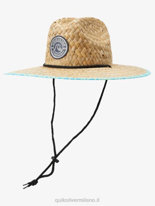 esso Quiksilver ragazzi 2-7 cappello da sole outsider jb blu del fiume HTZR2006