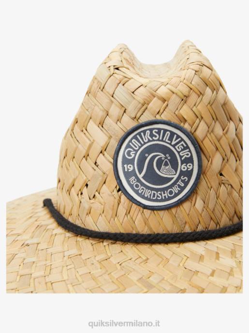 esso Quiksilver ragazzi 2-7 cappello da sole outsider jb blu del fiume HTZR2006