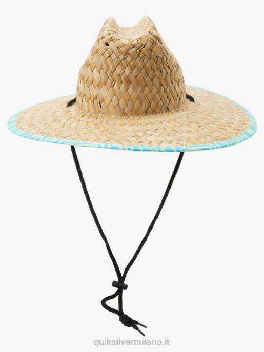 esso Quiksilver ragazzi 2-7 cappello da sole outsider jb blu del fiume HTZR2006