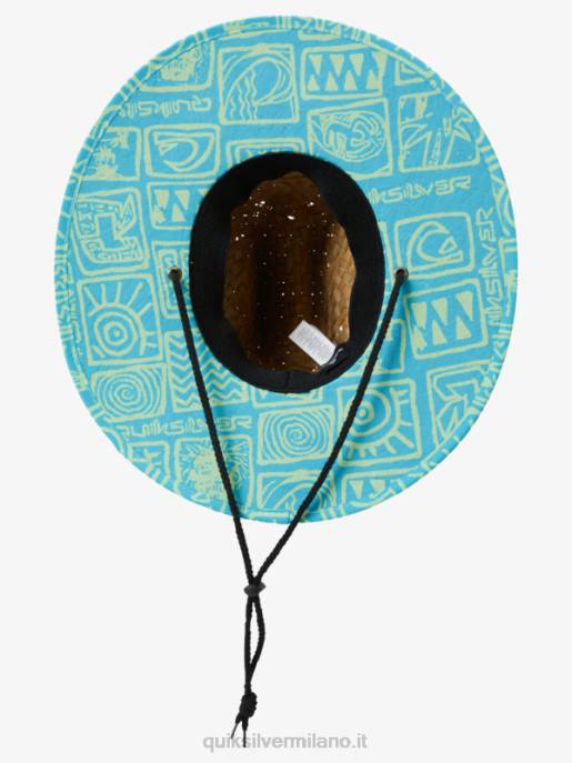 esso Quiksilver ragazzi 2-7 cappello da sole outsider jb blu del fiume HTZR2006