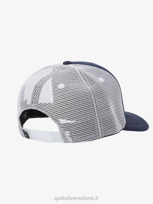 esso Quiksilver ragazzi 8-16 cappello snapback con visiera subdola blazer blu scuro HTZR2046