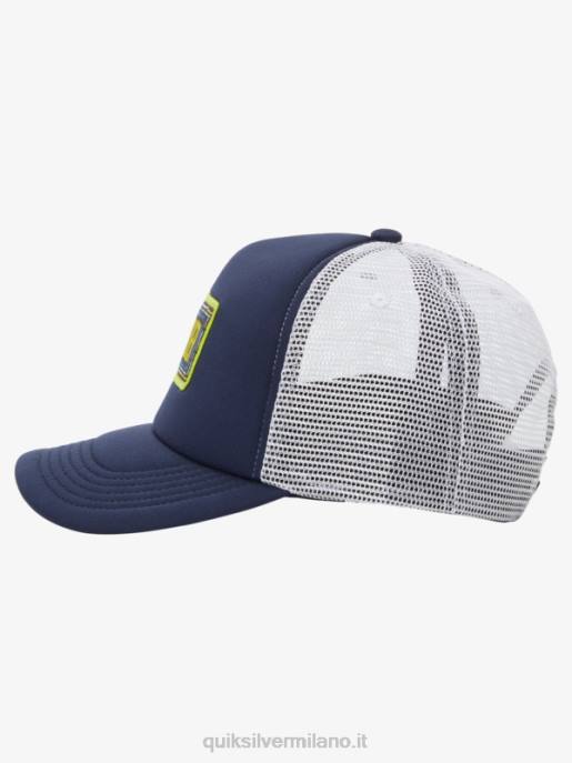 esso Quiksilver ragazzi 8-16 cappello snapback con visiera subdola blazer blu scuro HTZR2046