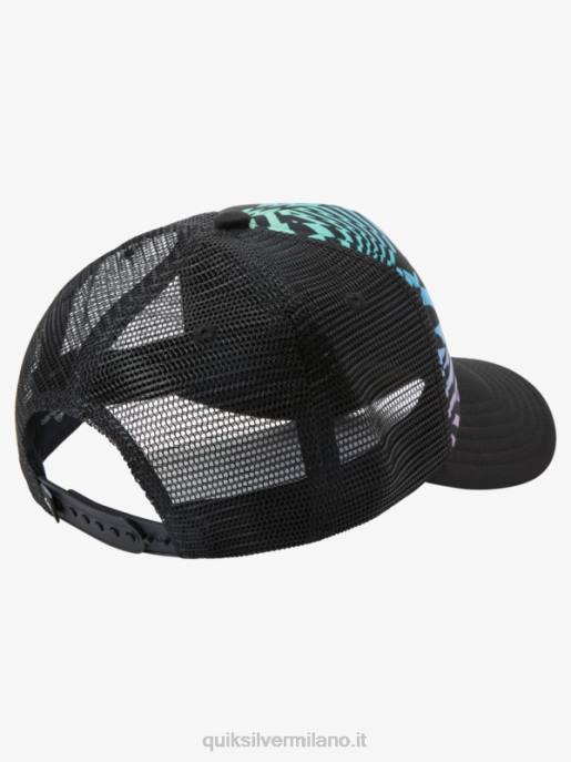 esso Quiksilver ragazzi 8-16 cappello snapback gazza coop nero HTZR1929