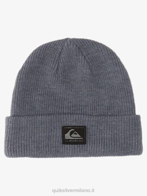 esso Quiksilver ragazzi Berretto con risvolto performer 8-16 lavaggio grigio medio HTZR2113