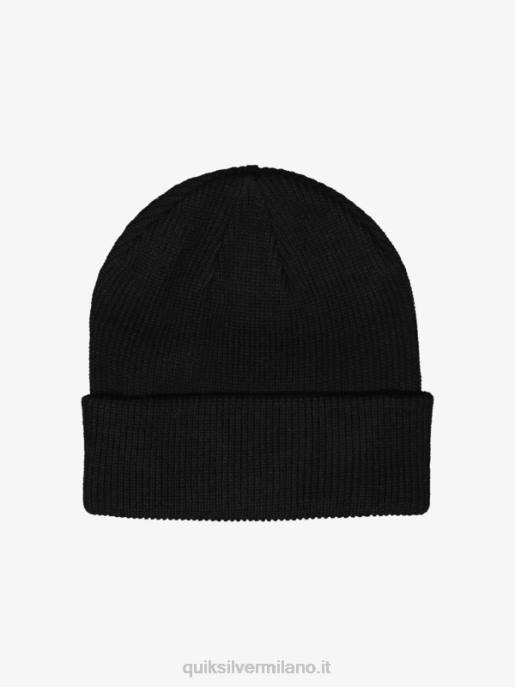 esso Quiksilver ragazzi Berretto con risvolto performer 8-16 nero HTZR2112