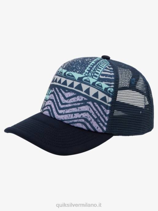 esso Quiksilver ragazzi Cappello da camionista Poiana coop 8-16 cancello di ferro HTZR2042
