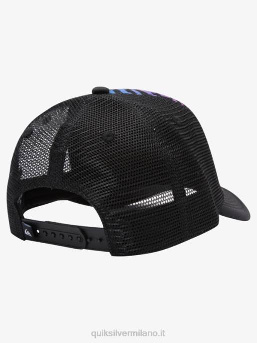 esso Quiksilver ragazzi Cappello da camionista Poiana coop 8-16 corallo ardente HTZR2044