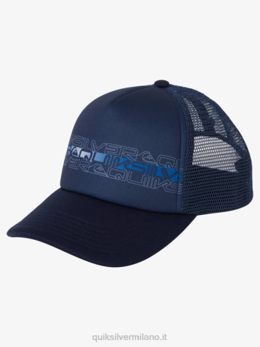 esso Quiksilver ragazzi Cappello da camionista Poiana coop 8-16 marina di mezzanotte HTZR2043
