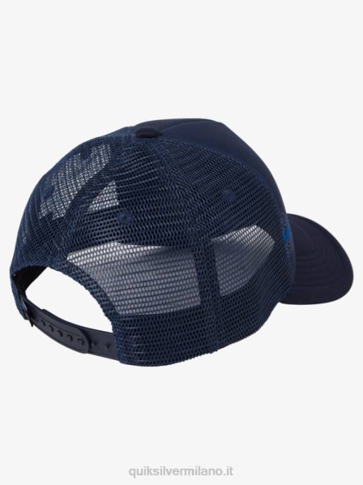 esso Quiksilver ragazzi Cappello da camionista Poiana coop 8-16 marina di mezzanotte HTZR2043