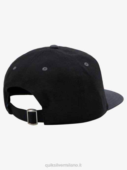 esso Quiksilver ragazzi Cappello snapback 8-16 zinger nero HTZR2050