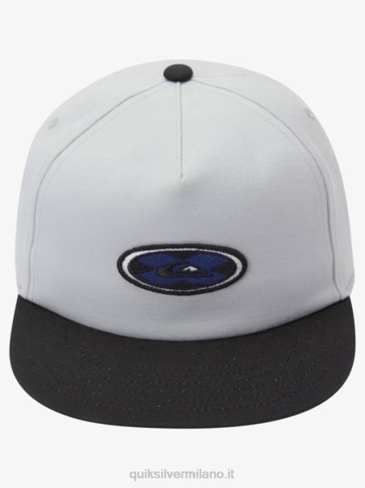 esso Quiksilver ragazzi Cappello snapback 8-16 zinger viola grigio HTZR2049