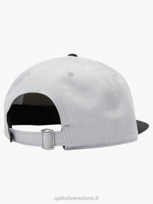 esso Quiksilver ragazzi Cappello snapback 8-16 zinger viola grigio HTZR2049