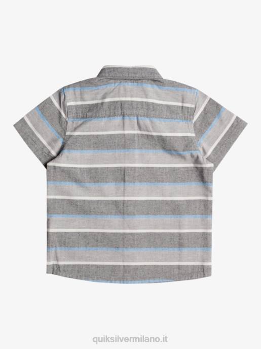 esso Quiksilver ragazzi 2-7 camicia alba cali nero cali alba 231 HTZR2217