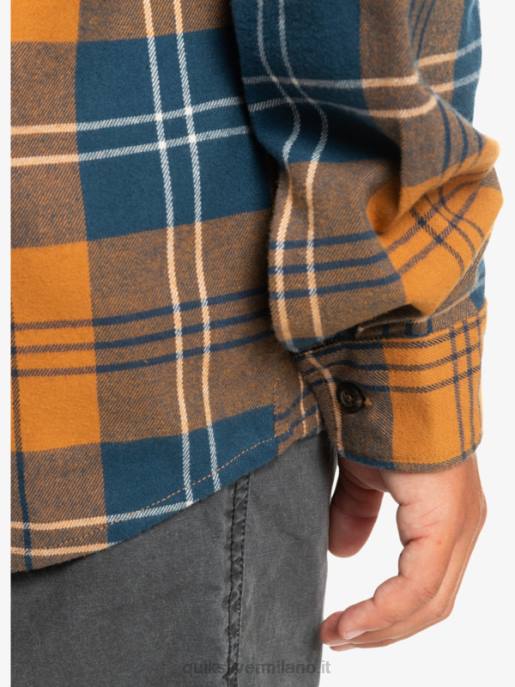 esso Quiksilver ragazzi 8-16 halidon camicia a maniche lunghe con cappuccio harelaw di zucchero di canna HTZR2309