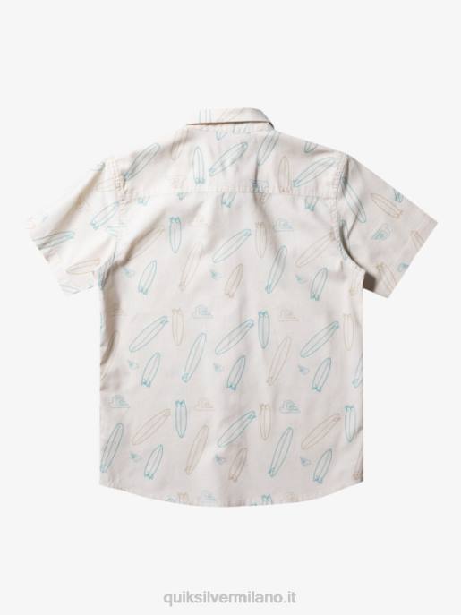 esso Quiksilver ragazzi dov\'è la mia maglietta a maniche corte betulla dov\'è la mia tavola HTZR2008