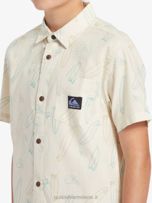 esso Quiksilver ragazzi dov\'è la mia maglietta a maniche corte betulla dov\'è la mia tavola HTZR2008