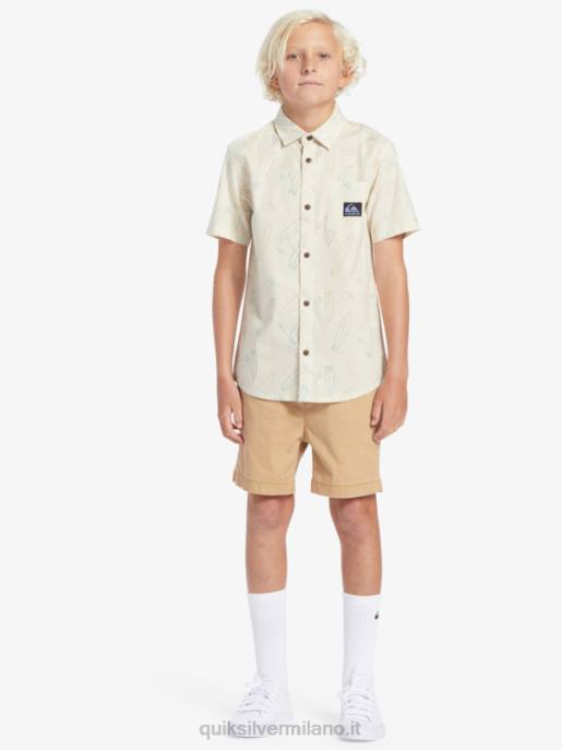 esso Quiksilver ragazzi dov\'è la mia maglietta a maniche corte betulla dov\'è la mia tavola HTZR2008