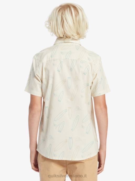 esso Quiksilver ragazzi dov\'è la mia maglietta a maniche corte betulla dov\'è la mia tavola HTZR2008