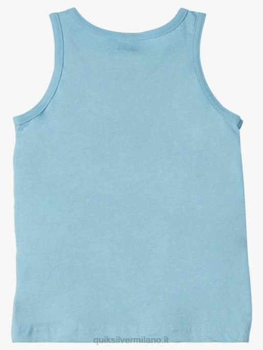 esso Quiksilver ragazzi 2-7 t-shirt canotta con telaio funky cielo blu HTZR2264