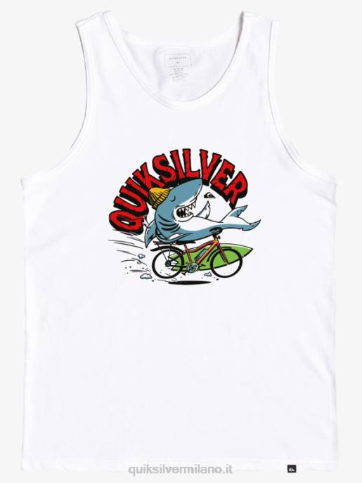esso Quiksilver ragazzi Canotta 2-7 a rischio bianco HTZR2266