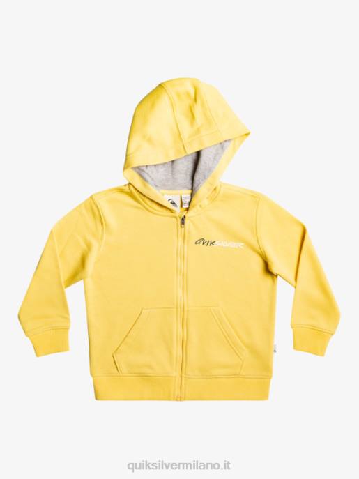 esso Quiksilver ragazzi Felpa con cappuccio e zip 2-7 retro risk bocca di leone HTZR2235