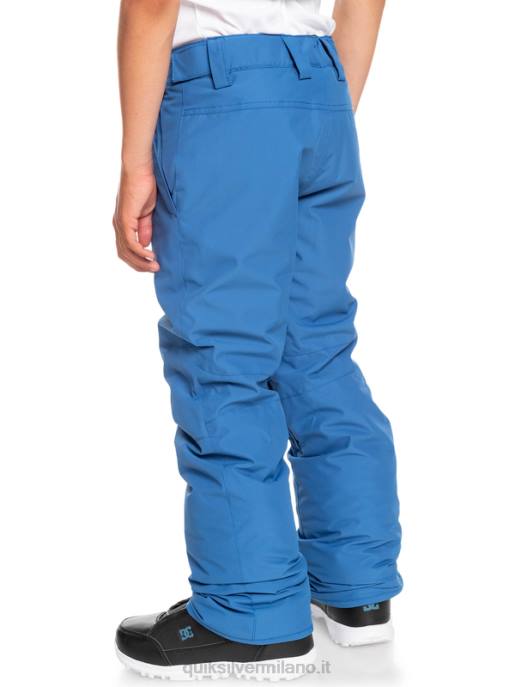 esso Quiksilver ragazzi 8-16 pantaloni da neve station wagon cobalto brillante HTZR2294