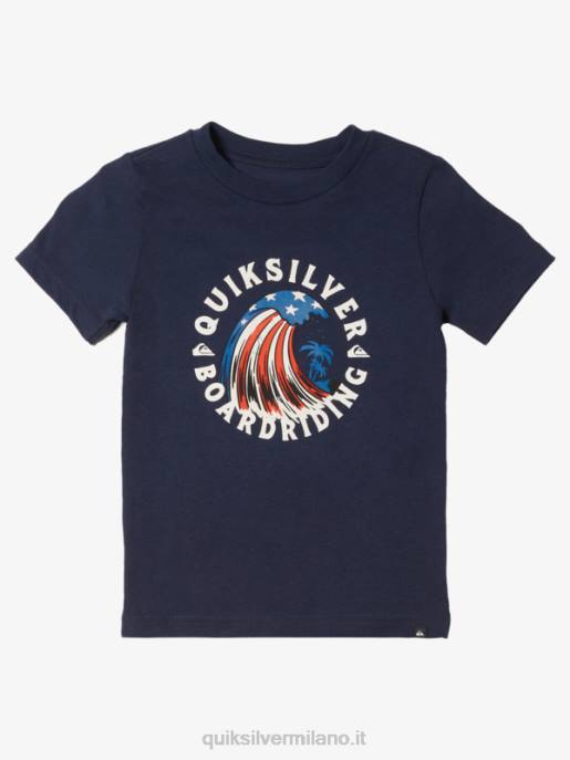 esso Quiksilver ragazzi 2-7 maglia della casa dell'onda blazer blu scuro HTZR1931