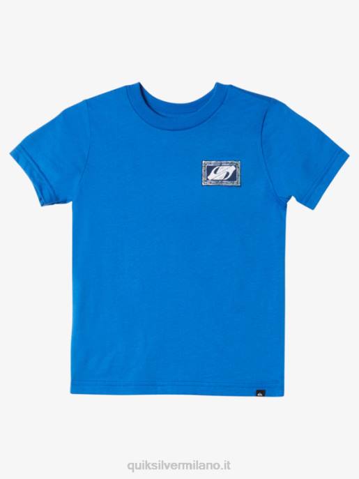 esso Quiksilver ragazzi 2-7 t-shirt con ritmo echeggiato mare turco HTZR1948