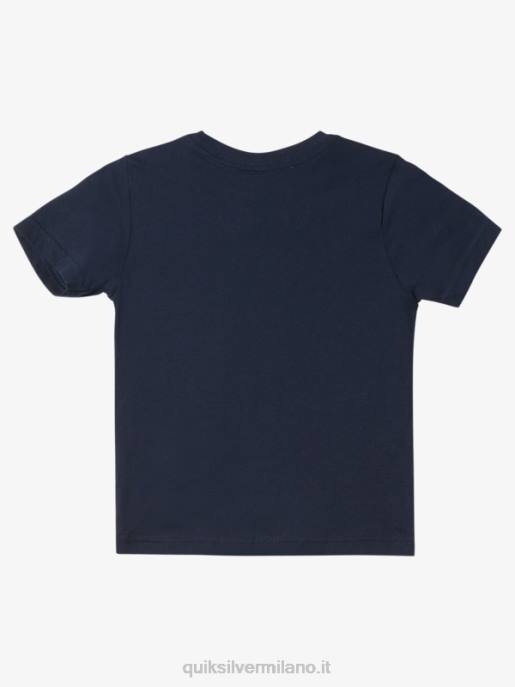 esso Quiksilver ragazzi 2-7 t-shirt dall\'atmosfera estiva blazer blu scuro HTZR1975