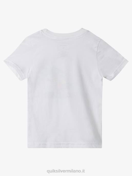 esso Quiksilver ragazzi 2-7 t-shirt mente pacifica bianco HTZR1937