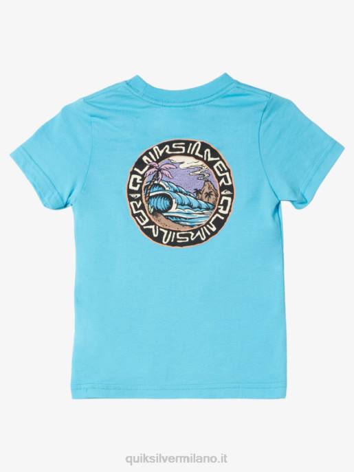 esso Quiksilver ragazzi Maglietta 2-7 racconti salati blu del fiume HTZR1953