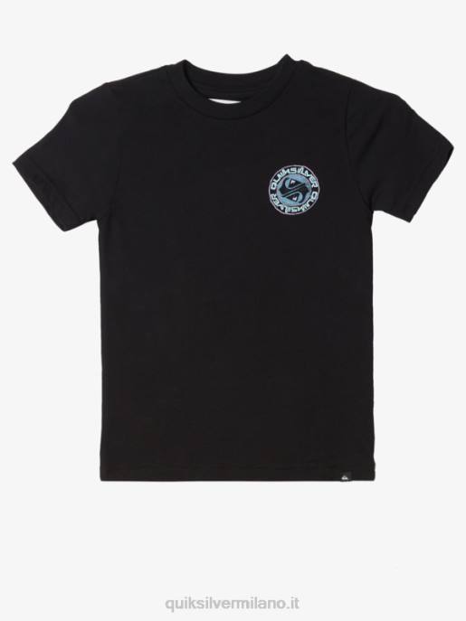 esso Quiksilver ragazzi Maglietta 2-7 racconti salati nero HTZR1952
