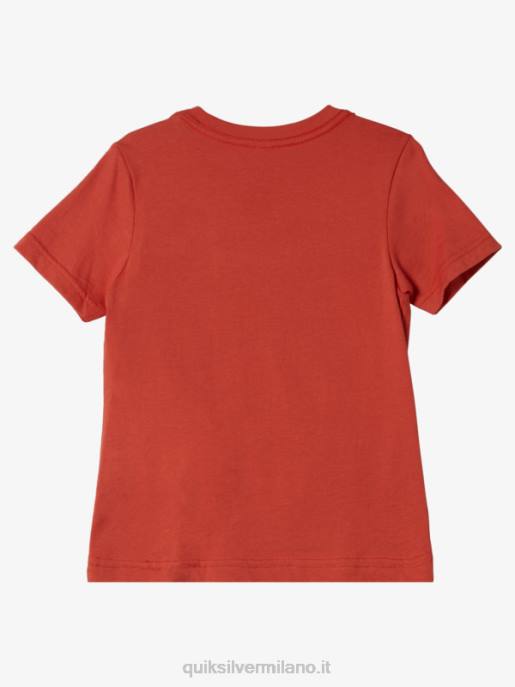 esso Quiksilver ragazzi Maglietta 2-7 tunnel leggero arancia mecca HTZR2128