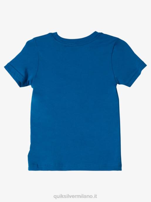 esso Quiksilver ragazzi Maglietta 2-7 tunnel leggero boccaglio blu HTZR2129
