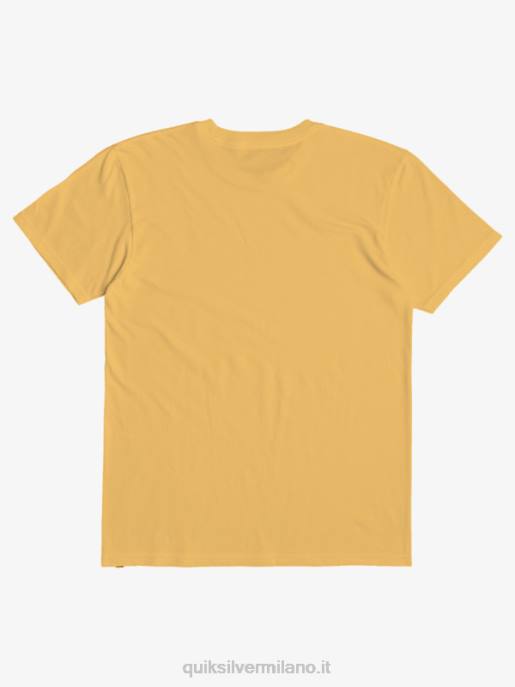 esso Quiksilver ragazzi Maglietta 8-16 tra le righe oro brillante HTZR2089