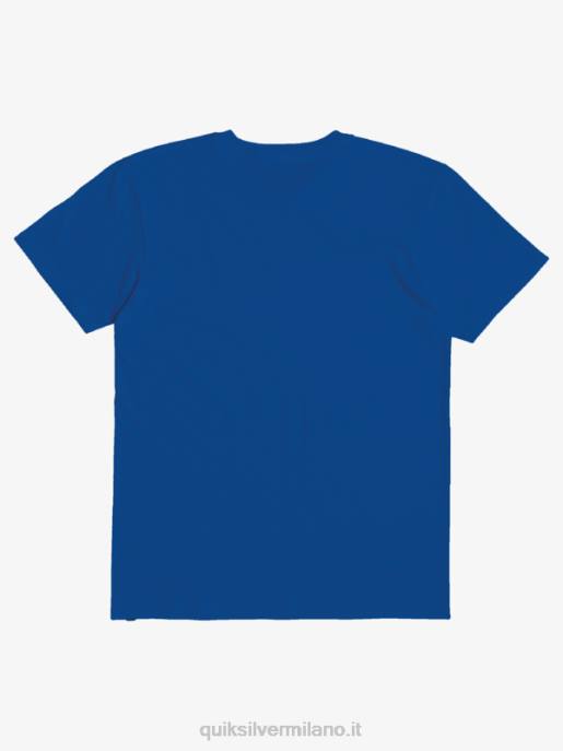 esso Quiksilver ragazzi Maglietta 8-16 vita più alta boccaglio blu HTZR2208