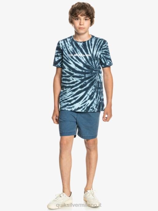 esso Quiksilver ragazzi Maglietta Omni 8-16 blu arioso HTZR2311