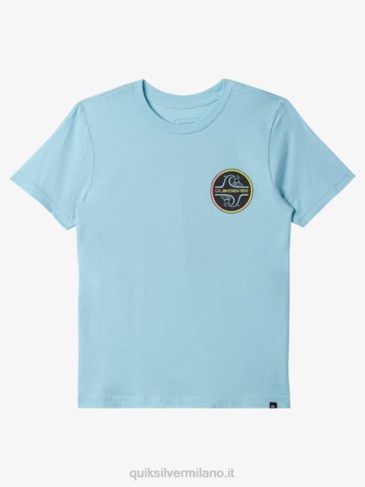 esso Quiksilver ragazzi Maglietta a bolle 8-16 core cielo blu HTZR1955