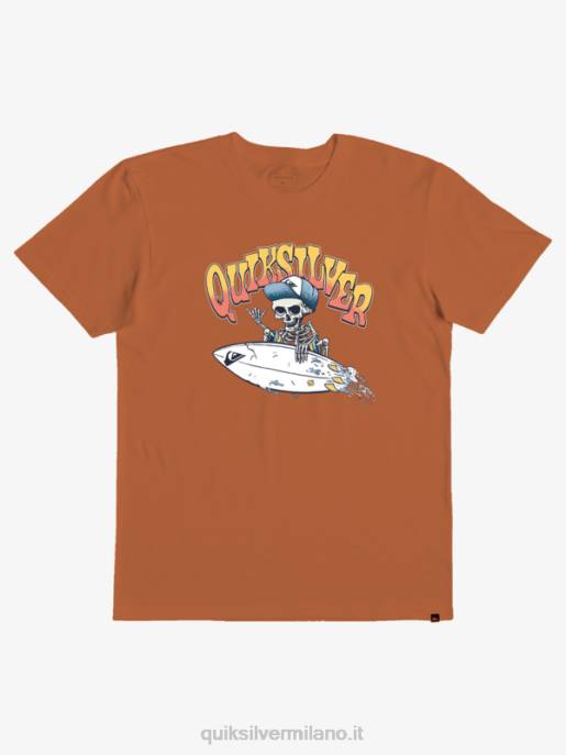 esso Quiksilver ragazzi Maglietta del turno di venerdì 2-7 arancia mecca HTZR2232