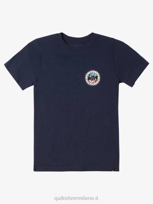 esso Quiksilver ragazzi Maglietta divertente estiva 8-16 blazer blu scuro HTZR1941
