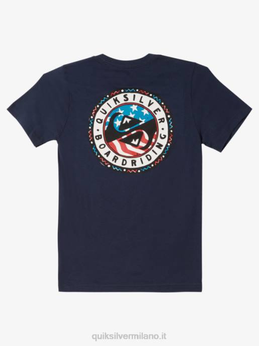esso Quiksilver ragazzi Maglietta divertente estiva 8-16 blazer blu scuro HTZR1941