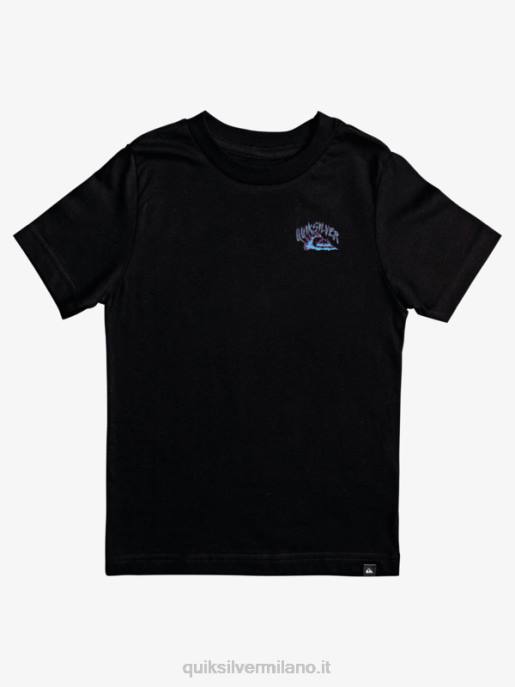 esso Quiksilver ragazzi Maglietta guardiano 8-16 onde nero HTZR2230
