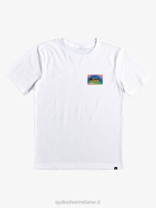 esso Quiksilver ragazzi T-shirt flusso colore 8-16 bianco HTZR2172