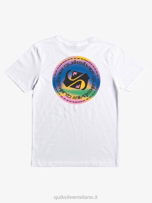 esso Quiksilver ragazzi T-shirt flusso colore 8-16 bianco HTZR2172