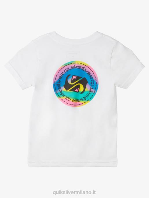 esso Quiksilver ragazzi T-shirt flusso di colore 2-7 bianco HTZR2094