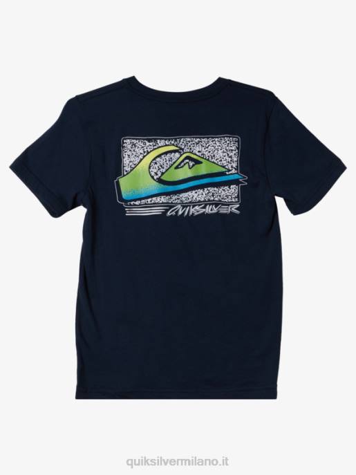 esso Quiksilver ragazzi T-shirt retro sfumata 8-16 blazer blu scuro HTZR2125