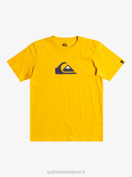 esso Quiksilver ragazzi logo comp - t-shirt verga d'oro HTZR2316