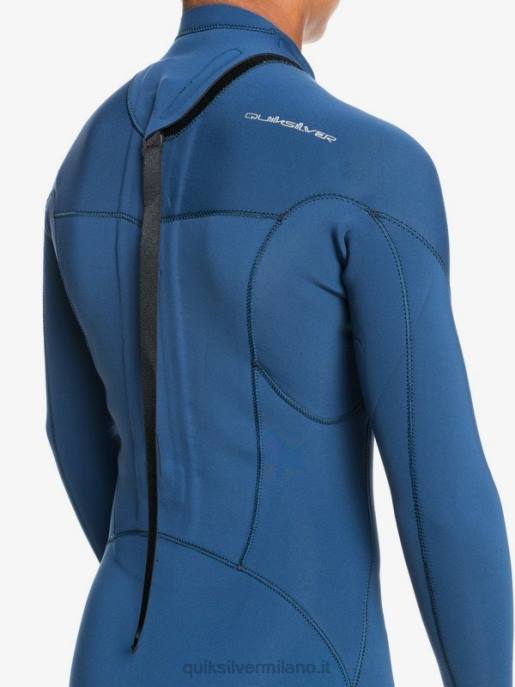 esso Quiksilver ragazzi 8-16 3/2mm sessioni l/sl tuta intera insegne blu HTZR2195